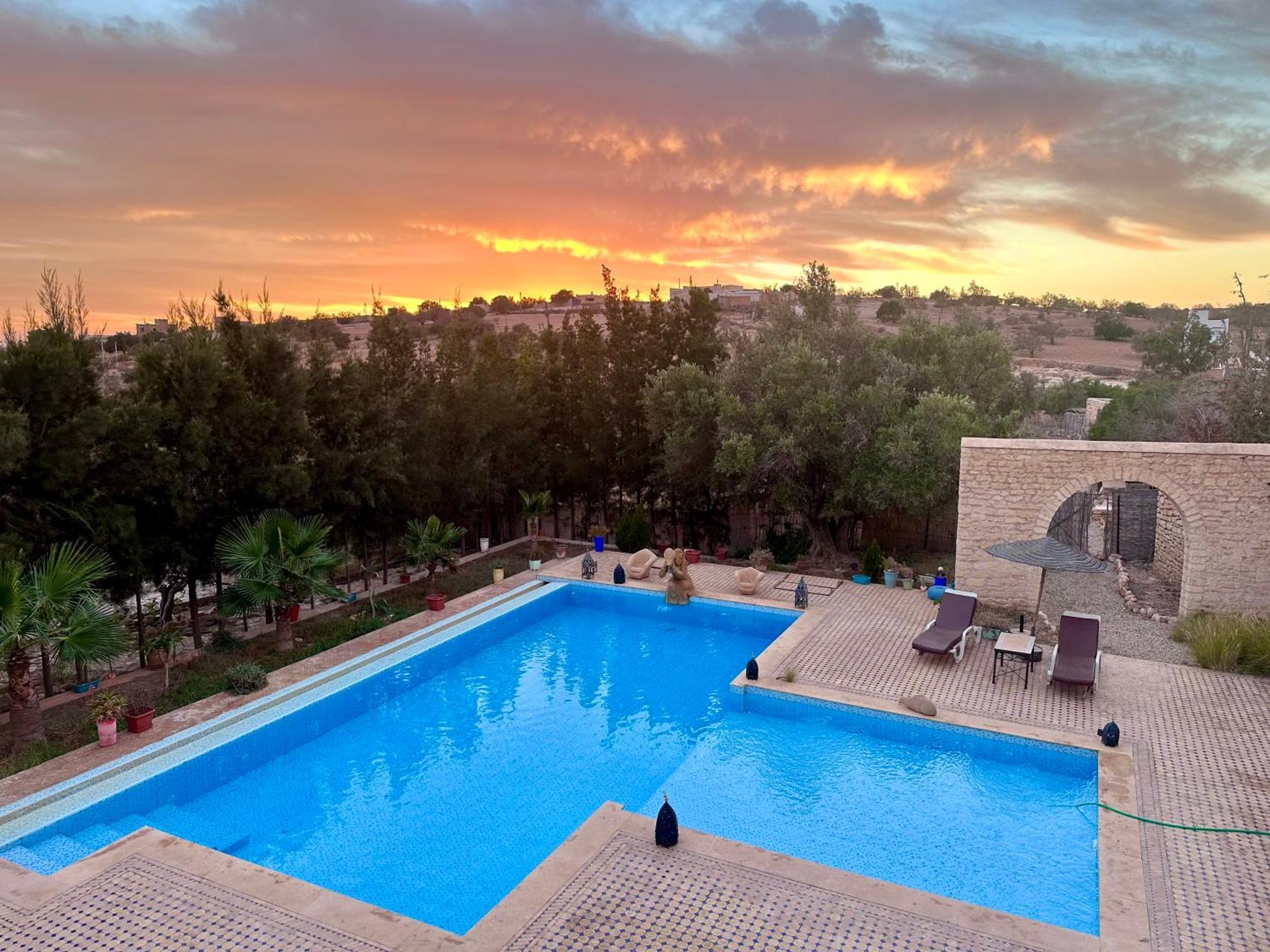 Quiet Oasis Luxury Stone Villa With Panoramic Views Near Essaouira Exterior foto